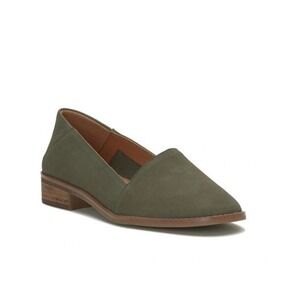 Lucky Brand Women's SIZE 8.5 Harping Flat in Laurel Nubuck Leather - $89